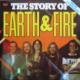 Vinil LP Earth &amp; Fire &lrm;&ndash; The Story Of Earth &amp; Fire (-VG), Rock