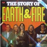 Vinil LP Earth &amp; Fire &lrm;&ndash; The Story Of Earth &amp; Fire (-VG)