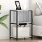 vidaXL Dulap de noapte 2 pcs sonoma gri 38 x 31 x 61 cm Lemn compozit