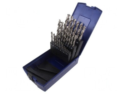 Set de burghie pentru metal HSS-G 25 buc. foto