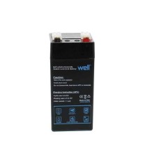 Acumulator plumb acid 4V 4Ah Well 48x48x101mm foto