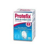 Protefix Tablete Curatare Proteze, 66 bucati, Doppelhertz - Curatare Activa, Oxigen Activ, Igienizare Proteza Dentara