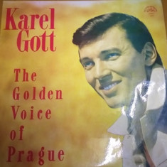 AMS* - KAREL GOTT - THE GOLDEN VOICE OF PRAGUE (DISC VINIL Supraphon)