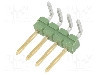 Conector 4 pini, seria AMPMODU MOD II, pas pini 2.54mm, TE Connectivity - 825437-4 foto