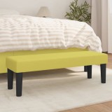Cumpara ieftin Bancă, verde, 100x30x30 cm, textil