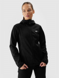 Geacă softshell anti-v&acirc;nt membrana 5000 pentru femei - neagră, 4F Sportswear