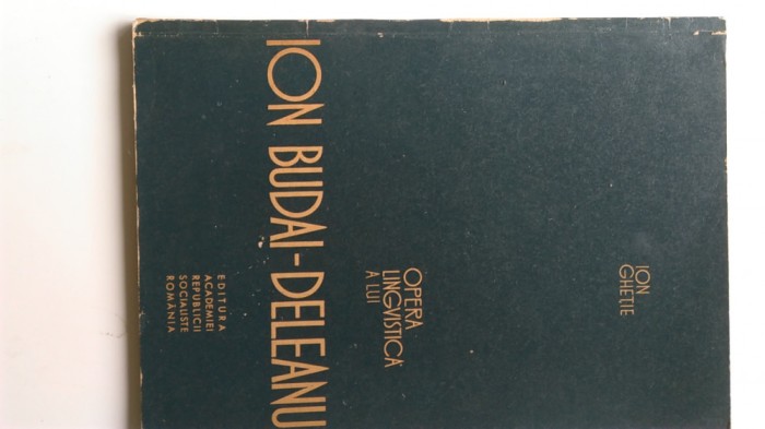 Opera lingvistica a lui Ion Budai - Deleanu (5+1)5