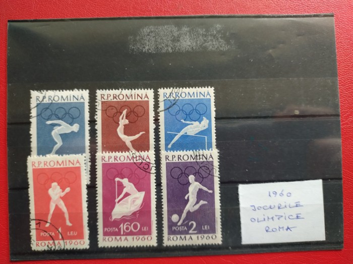 1960 - JOCURILE OLIMPICE ROMA
