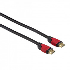 Cablu Hama 8308 HDMI de mare viteza cu Ethernet placat cu aur 1.5m Negru foto