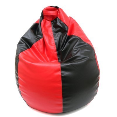 BEAN BAG MARA IMITATIE PIELE - NEGRU/DIVERSE CULORI - Albastru 21898 foto