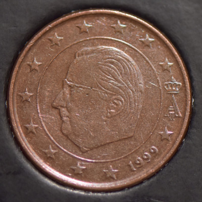 5 euro cent Belgia 1999 foto