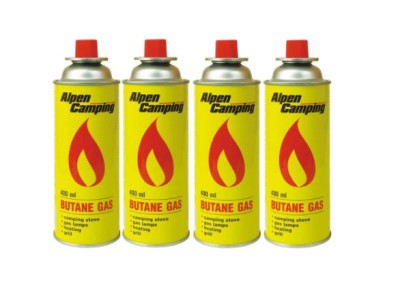 Set 4 rezerve gaz butan 227 grame Alpen / 2 foto