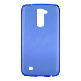 Husa LG K10 - Ultra Slim (Albastru), Silicon, Carcasa