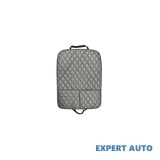 Protectie spatar scaun auto cu buzunare imitatie piele cod: 9070 Alta marca Alt model #7