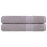 Gossi prosoape frogn 2 buc., gri, 100x200 cm, 360 g/m2