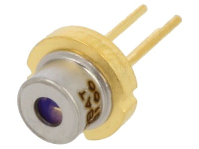 Diodă Laser Roșie 630-640nm 5mW 2,5-6V THT Laser Components ADL-63054TA4 foto