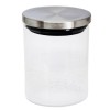 Borcan Sticla Borosilicata Pufo 1L, Capac Etans, Zahar, Cafea, Ceai, Condimente, Cereale, Paste - Recipient Bucatarie Elegant si Modern