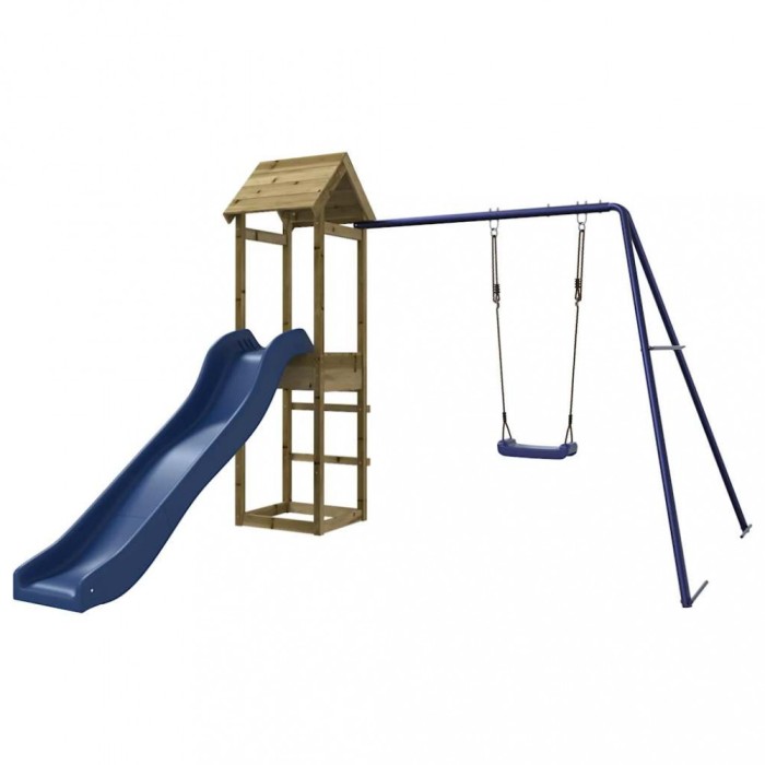 Set de joaca pentru exterior, lemn de pin impregnat
