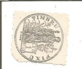 No(02) ROMANIA - timbru fixu 1859 - 1 leu