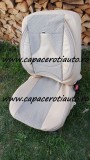 Huse Auto Universal Gri/Crem Textil - Set Huse Scaune Poliester
