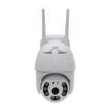 Camera Supraveghere A6 PTZ 360&deg; IP V380PRO, 1080P, WiFi, Exterior, Infrarosu, Detectie Miscare, Microfon, Difuzor, Card SD