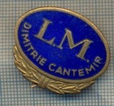 Y 1693 INSIGNA - MILITARA -LICEUL MILITAR DIMITRIE CANTEMIR -PENTRU COLECTIONARI