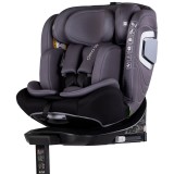 Cumpara ieftin Scaun auto Chipolino Clima Air I-Size 40-150 cm cu sistem Isofix si sezut rotativ anthracite