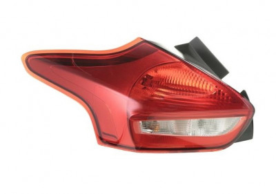 Stop spate lampa Ford Focus 3, 2014-2018, Hatchback, partea Stanga, tip bec LED+tip bec P21/5W+P21W+PY21W+W16W; fara soclu bec; Omologare: ECE, Depo foto