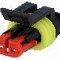 Conector auto, Superseal 1.5, 2 pini, TE Connectivity - 282080-1