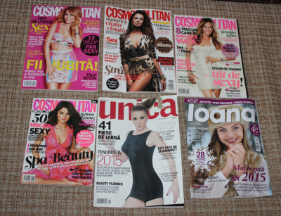 revista Cosmopolitan Unica Ioana romana reviste femei 2012 2014 2015 foto