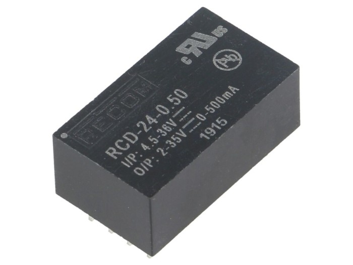 Convertor DC/DC 4.5-36V la 2-35V