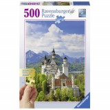 Puzzle castelul neuschwanstein 500 piese, Ravensburger