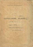 CM6835N Catalogul clasei I, Școala elementară maghiară Dragșina, raionul Timișoara, anul școlar 1955/1956
