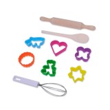 Set jucarii patiserie, forme, facalet, tel, 9 piese, Multicolor, ATU-080385, Oem