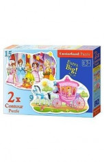 Puzzle 2 in 1 Castorland - The Princess Ball foto