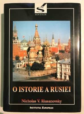O istorie a Rusiei, Nicholas V. Riasanovsky, Cartonata, Literatura, 2001 foto