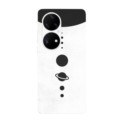 Husa compatibila cu Huawei Nova 9 model Aligned planets, Silicon, TPU, Viceversa foto