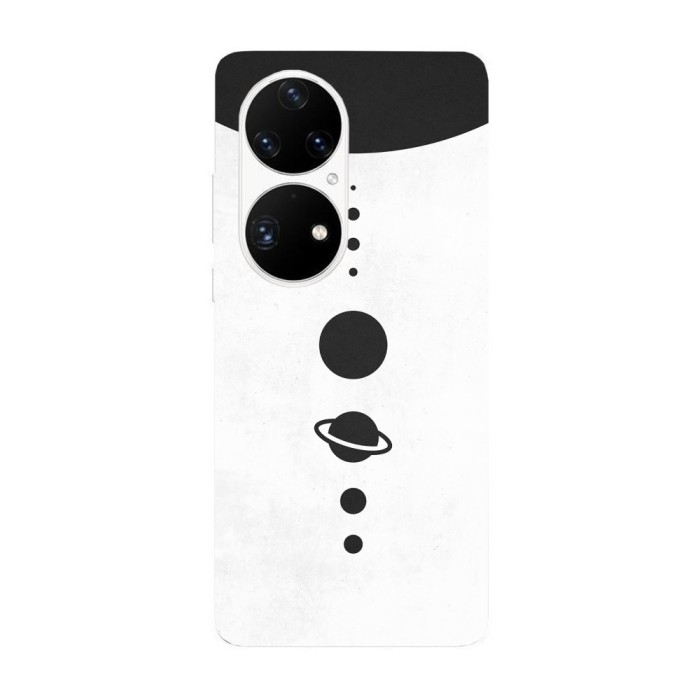 Husa compatibila cu Huawei Nova 9 model Aligned planets, Silicon, TPU, Viceversa