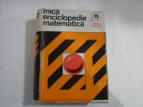 Cumpara ieftin MICA ENCICLOPEDIE MATEMATICA