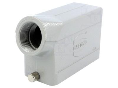 Conector carcasă Han 16B pe cablu PG21 foto
