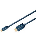Cablu Profesional 1m USB TYPE C - HDMI Ultra HD 10Gbps 4K-60Hz cupru, Clicktronic