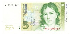Germania West Germany 5 Mark 1991 P-37 Seria 4772015S7