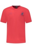 U.S. Grand POLO Tricou barbati din bumbac cu logo la baza gatului, rosu, 3XL, 2XL, L, M, XL, U.S. GRAND POLO EQUIPMENT &amp; APPAREL