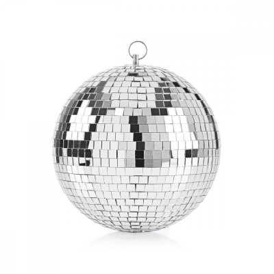 Glob disco cu oglinzi pentru petreceri Mirror Ball, &amp;Oslash; 30 cm foto