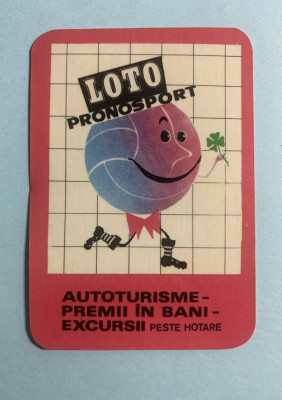 Calendar 1971 loto pronosport foto