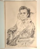 Jean Al. Steriadi - litografie Luchian si album, semnat olograf, 1942