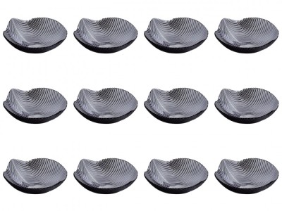 Set boluri, 12 piese, 1.2 l, Plastic, Gri foto