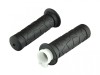 Set Mansoane Ghidon Moto Cauciuc Revo, Negre, D.int. 22mm, L 120mm, Cu Ghidaj Cablu Acceleratie