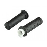 Set mansoane ghidon moto-cauciuc, negre