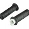 Set mansoane ghidon moto-cauciuc, negre